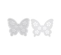 Artistic Butterfly Design Silicone Craft Mold Decorative Organizers Box Making Reusable User Friendly Home Decors Tool Easy Demold Silicone Mold