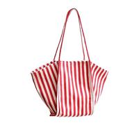 Artistic Canvas Tote Bag Casual Canvas Bag Unique Minimalists Striped For Everyday Use & Cultural Event Striped Design Shoulder And Comfortable Backpack For Casual Artistic Fashion Lover Trend