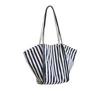 Artistic Canvas Tote Bag Casual Canvas Bag Unique Minimalists Striped For Everyday Use & Cultural Event Striped Design Shoulder And Comfortable Backpack For Casual Artistic Fashion Lover Trend