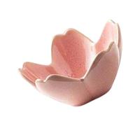 Artistic Ceramic Display Dish For Jewelry Keys Or Small Items Floral Organiser For Bedroom Office Bathroom Flower Shaped Ceramic Jewelry Tray