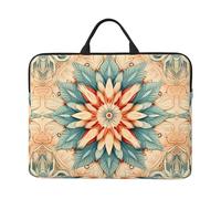 Artistic Circles Printed Laptop Sleeve 16.5 * 12.2", Business and Casual Dual use, Suitable for Some laptops