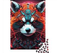 Artistic Civet Cat Puzzle for Teenagers 1000 Pieces Puzzle Brain Teaser Puzzles For Adults 1000pcs (38x26cm)
