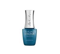 Artistic Colour Gloss Gel Nail Polish, Aqua Attitude, 15ml, Glossy Finish, Professional Grade