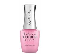 Artistic Colour Gloss Pinkies Up Soak Off Gel Nail Polish, 15ml, Glossy Finish, Professional Grade