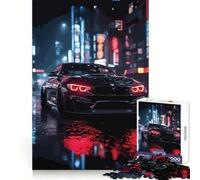 Artistic Cool Sports Car 1000 Piece Puzzle For Teenagers Brain Think Clear Hue Real Challenge Home Display (38x26cm)