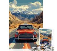 Artistic Cool Sports Car 1000 Pieces Jigsaw Puzzles for Teenagers Boost Cognitive Clarity And Sharpness Mindful Calm Play Enjoyment (50x75cm)