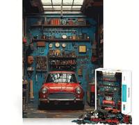 Artistic Cool Sports Car Jigsaw Puzzles for Adults 1000 Pieces Restful Game Accurate Cut Family Bond Fine Art (50x75cm)