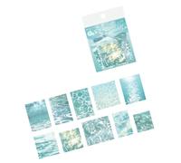 Artistic Decorative Scrapbook Stickers for Adults Students Journaling Sticker Book Aesthetic Scrapbook Stickers Children's Stationery