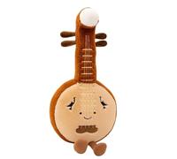 Artistic Design: These Plush Toys Feature Creative Designs In Guitar And Pipa Shapes, Offering A Soft Artistic Touch That Enhances Decor While Being Ideal For Play, Making Them Perfect For Imaginative