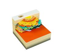 Artistic Desk Calendar Twenty Twenty Six Highlighting Flowering Tree Plan Weekly Planner with Detachable Note Panes for Productivity Spring Jungle Desk Deck