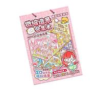 Artistic Dioramas Sticker Set with 18 Ready to Use Styles for Scrapbooking Scrapbooking Supplies Set