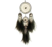 Artistic Dream Catcher with Pampas Glass and Crystal Stone for Romantic Atmosphere Home and Wedding Party Decoration