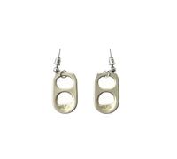 Artistic Earrings with Zippers Head Designs Modern Accessories for Casual Party Fashion Forward Accessory Unique Zippers Pull Earrings