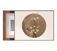 Artistic Electrical Panel Cover, Decorative Meter Box Screen with Protective Layer, Horizontal Wall Art for Living Room, Multimedia Distribution Box Concealment