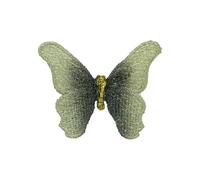 Artistic Embroidery Butterfly Pin Brooch Alloy Jewelry Lightweight Comfortable for Daily Use or Special Occasions Chest Ornament