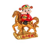 Artistic Equine Figure, Del Statue, Solar Powered Sculpture, Decorative Animal Statue, Della, Prayer, red