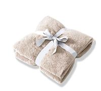 Artistic Fashionista Limited Luxurious Quality TEDDY DESIGN FLEECE BLANKET THROW Super Soft And Warm (Beige, Medium 150 x 200 CM)