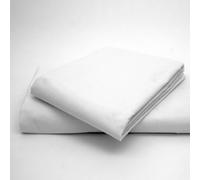 Artistic Fashionista Limited Non-Iron EASY CARE 16" (40cm) Extra Deep Fitted Bed Sheet - PERCALE Quality for Thick MATTRESS - Single, Double, King & Super King- ALL UK SIZES NEW (King Size, White)