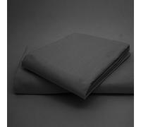 Artistic Fashionista Limited Non-Iron EASY CARE 16" (40cm) Extra Deep Fitted Bed Sheet - PERCALE Quality for Thick MATTRESS - Single, Double, King & Super King- ALL UK SIZES NEW (Double Size, Grey)