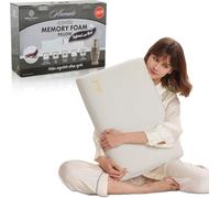 Artistic Fashionista Limited Premium Scented Memory Foam Pillow - Orthopaedic Support with Cooling Fabric, Breathable & Hypoallergenic - Anti Snore - Reduces Sleep Apnoea, stress & Anxiety (Oud)