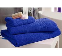 Artistic Fashionista Luxurious 100% Cotton HAMPTON TOWELS - Stylish, Beautiful, Ultra Soft and Highly Absorbent (Bath Sheet - Pack of 4, Royal Blue)