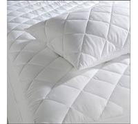 Artistic Fashionista NEW Super Soft Luxurious 4 Foot/Three Quarter/Small Double PERCALE QUILTED MATTRESS PROTECTOR (4 Foot/Three Quarter/Small Double Mattress Protector)