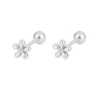 Artistic flower stud earrings, delicate workmanship. Convenient to carry to enhance your outfit at work or gatherings. Trendy jewelry for women, フリーサイズ