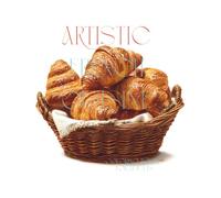 Artistic French Cuisine: coloring book for adults