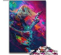 Artistic Guitarist Jigsaw Puzzles for Adults 2000 Piece Puzzle, Pattern Assembly Fun at Home Activities, Birthday Present,Travel Gifts (70x100cm)