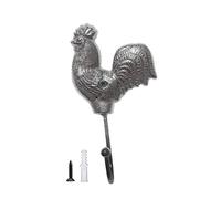 Artistic Iron Rooster/Hen Shaped Wall Mounted Hook for Stylish Home Offices Decoration Entryway Hanger for Coat French Country Decor