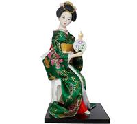 Artistic Japanese Geisha Figure 12Inch Collectible Embroidery Clothing Kimono Figurine For Women Girls Room Decoration Ethnic Japanese Dolls