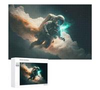 Artistic Jigsaw Puzzle for Adults, Be Like Clouds, 1000 PCS