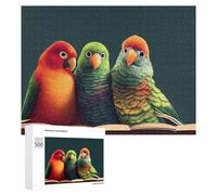 Artistic Jigsaw Puzzle for Adults, Bird Book Club, 500 PCS