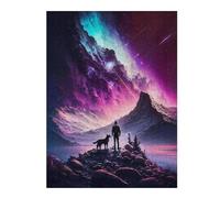 Artistic Jigsaw Puzzle for Adults, Cosmic Pathways Landscape, 500 PCS