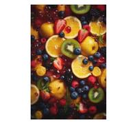 Artistic Jigsaw Puzzle for Adults, Fruit Salad with Berries, 1000 PCS