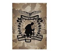 Artistic Jigsaw Puzzle for Adults, Honor Our Veterans, 500 PCS