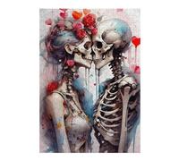 Artistic Jigsaw Puzzle for Adults, Love Beyond The Grave, 300 PCS | Jigsaw Puzzle Gift - border-first or section-first building options on quiet evenings.