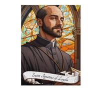 Artistic Jigsaw Puzzle for Adults, Saint Ignatius of Loyola, 500 PCS