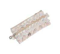Artistic Lace Trimmed Writing Tool Planner Travel Friendly Construction Ample Space for Academic Professional Rudiments Stylish Accessories