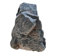 Artistic Landscape Stone for Courtyard Design. Versatile Decoration in Grey, Multi, 33x23x23cm