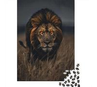 Artistic Lion Puzzles 1000 Pieces Paper Puzzles for Adults And Teenager Family Game Christmas Eve Gifts 1000pcs (38x26cm)