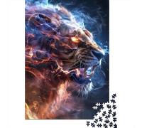 Artistic Lion Puzzles for Adults 1000 Pieces Puzzles for Adults & Teenager Age 12 Years Up Christmas Eve Gifts 1000pcs (38x26cm)