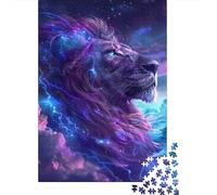 Artistic Lion Puzzles for Adults 1000 Pieces Puzzles for Adults & Teenager Age 12 Years Up Christmas Eve Gifts 1000pcs (38x26cm)