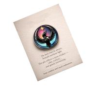 Artistic Loon Shaped Brooch Acrylic Bird Pin Jackets Hat Accessory Clothing Accessories for Sensitive Skin Nature Inspired Jewelry
