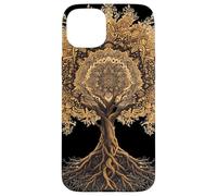 Artistic Mandala Tree of Life Art Case for iPhone 15 Plus
