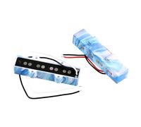 Artistic Marble Design Bass Pickup for 4 String Guitars Features Alnico 5 Magnets and Wax Potting Technology for Play Prewired Bass Pickup