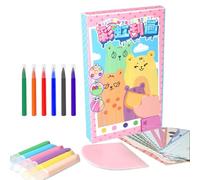 Artistic Materials for Kids - Rainbow | Scratch Book for Children, 35 Pieces, Rainbow Art, Painting Set for Children, Scratch Book for Travel, San, Ringrazi