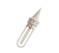 Artistic Miniature Castles Spires Bookmarks with 3D Print, White