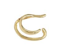 Artistic Minimalist Ear Cuff Arcs Shape Copper Texture Not Piercing Fashion Accessory for Comfortable and Stylish Wear Ear Cuff