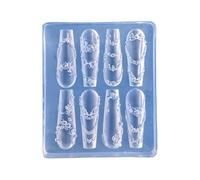 Artistic Nails Design Silicone Mold with Intricate Frame Patterns Silicone Texture for Handmade Manicure Decorations Handmade Nail Art Accessories